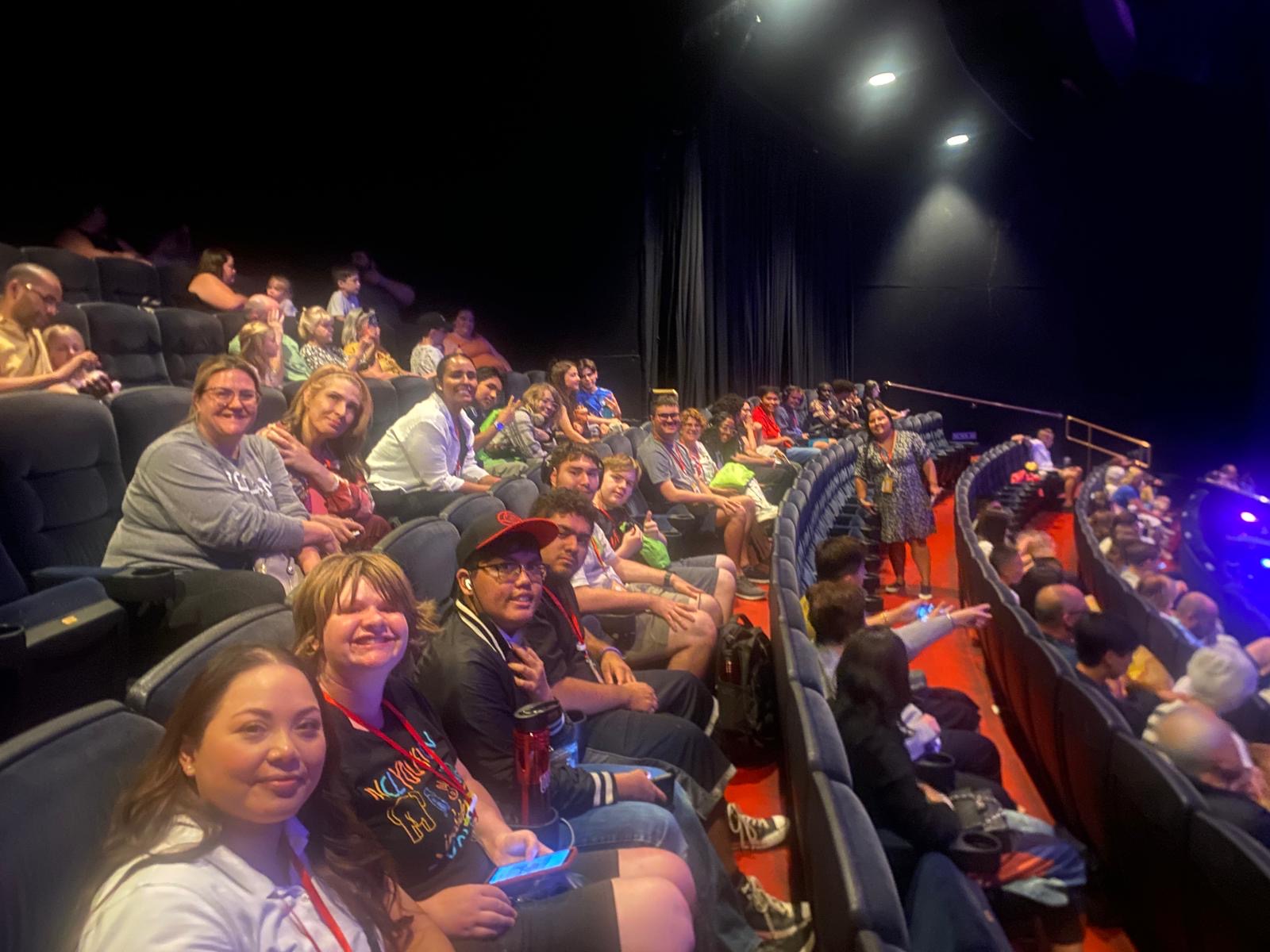 campers in the audience