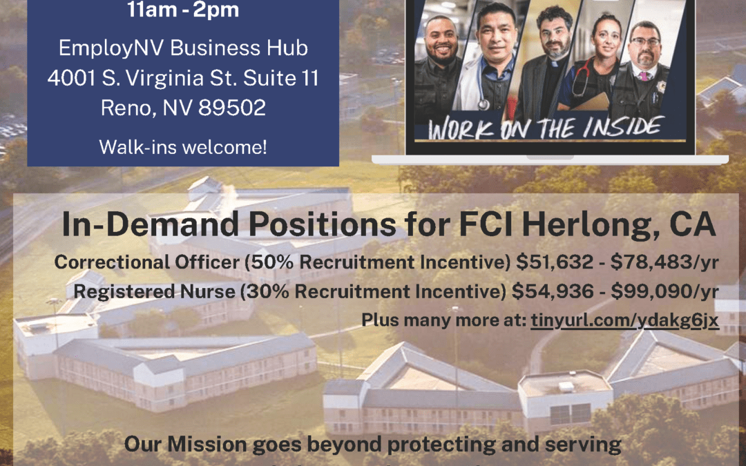 Monthly Federal Corrections Career Briefing