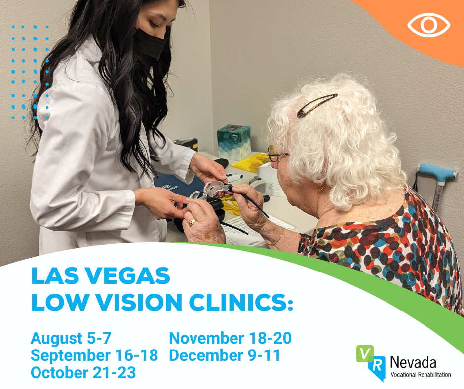 Upcoming Las Vegas low vision Clinics